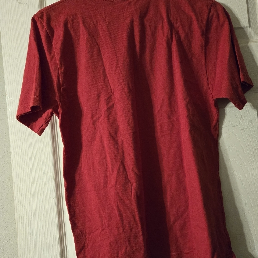 NEW Disney Vans Shirt Kids L 50th Anniversary Mickey Minnie Mouse Red Paint - Picture 2 of 6